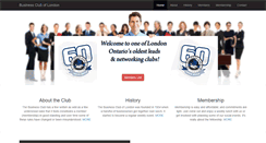 Desktop Screenshot of businesscluboflondon.com
